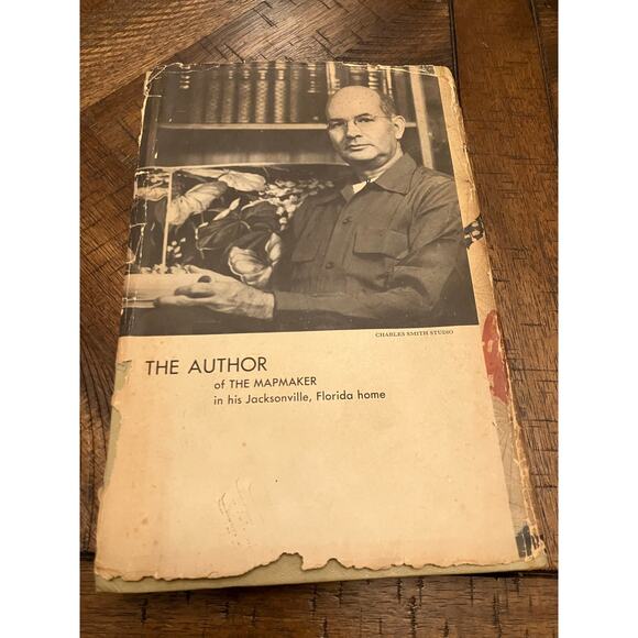 The Mapmaker 1957, Frank C Slaughter, Book Club Edition, Dust Jacket, Hardcover - Picture 7 of 8